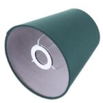 Abat jour bleu vert anti poussière