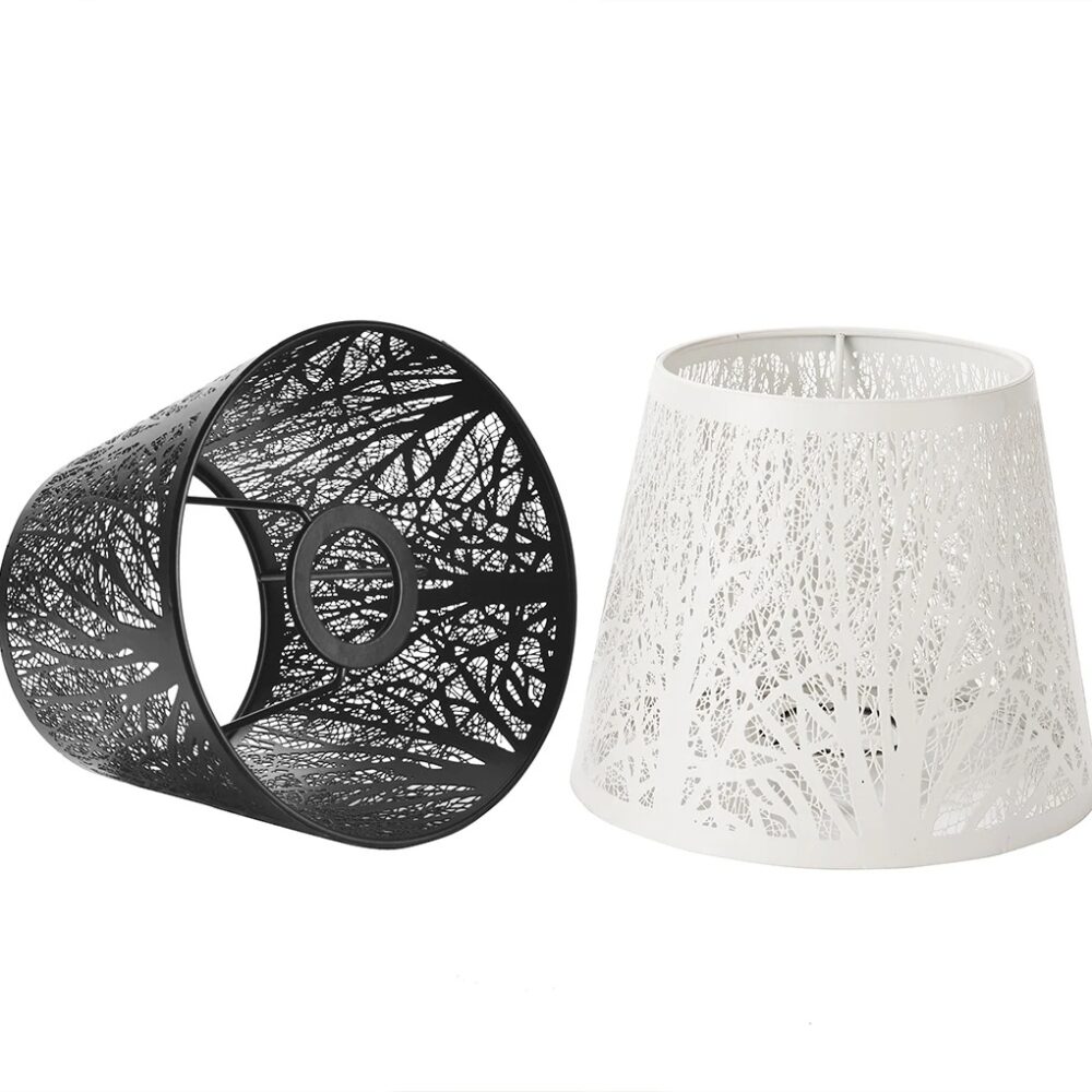 Abat jour lampe sur pied en fer forgé