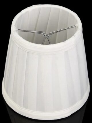 Abat jour plissé en tissu