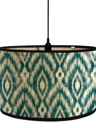 Abat jour bambou coloré