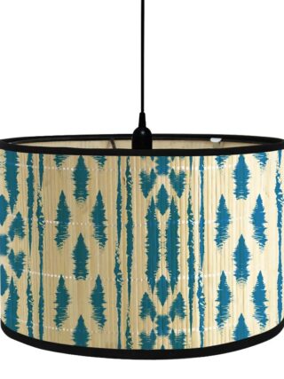 Abat jour en bambou avec motifs
