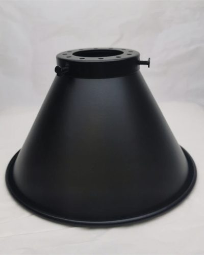 Abat jour en fer noir de différentes formes